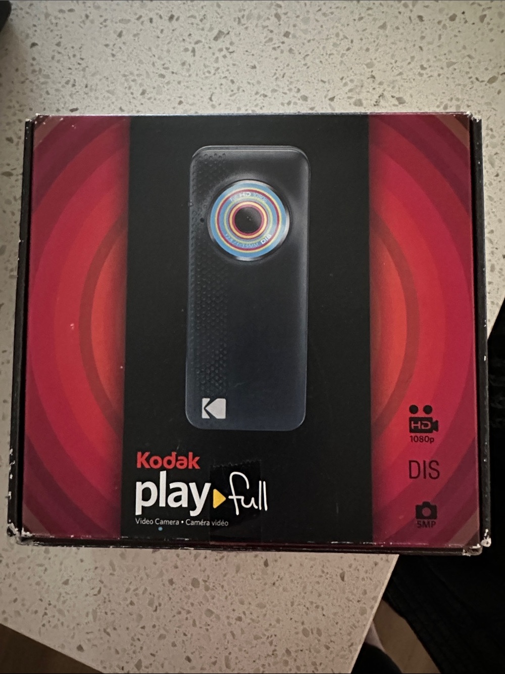 Kodak Playfull Camera Box - Black with Rainbow Lens Ring
